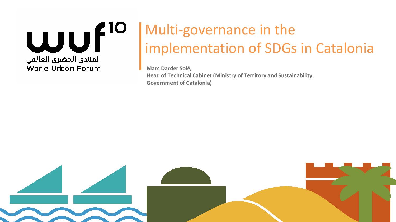 2nd SPP Meeting: Part III – Multi-governance in the implementation of SDGs in Catalonia
