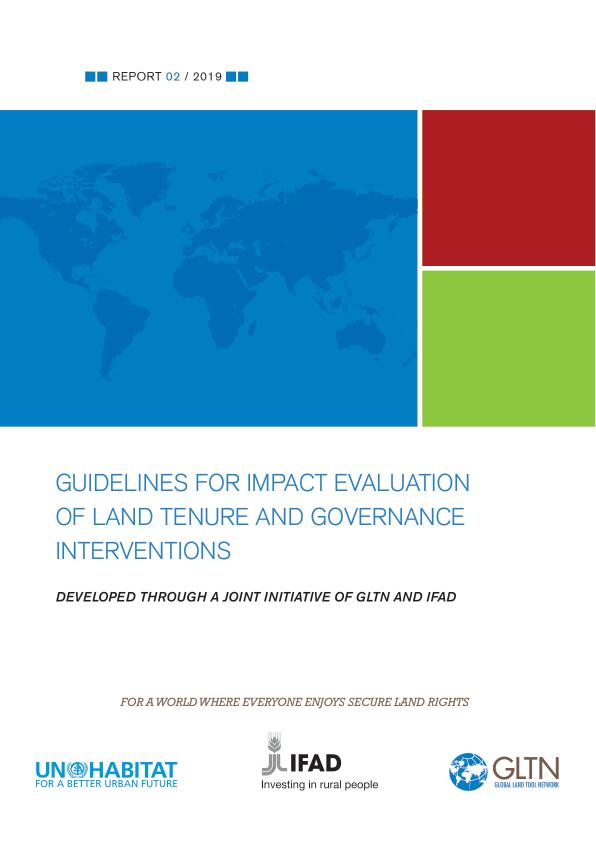 Guidelines for Impact Evaluation of Land Tenure and Governance Interventions