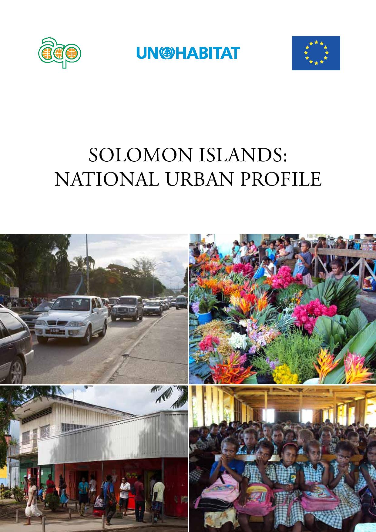 Solomon Islands: National Urban Profile