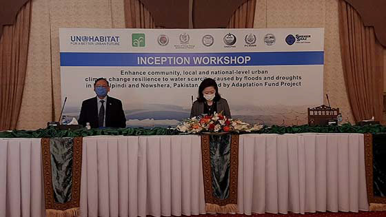 UN-Habitat launched project to adapt to climate change impacts for vulnerable communities in Pakistan
