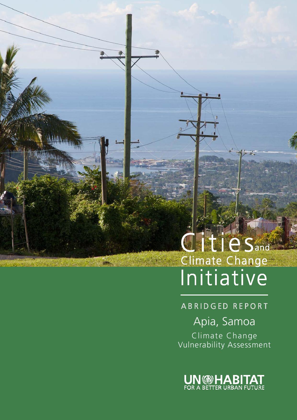 Apia, Samoa – Climate Change Vulnerability Assessment (2014)