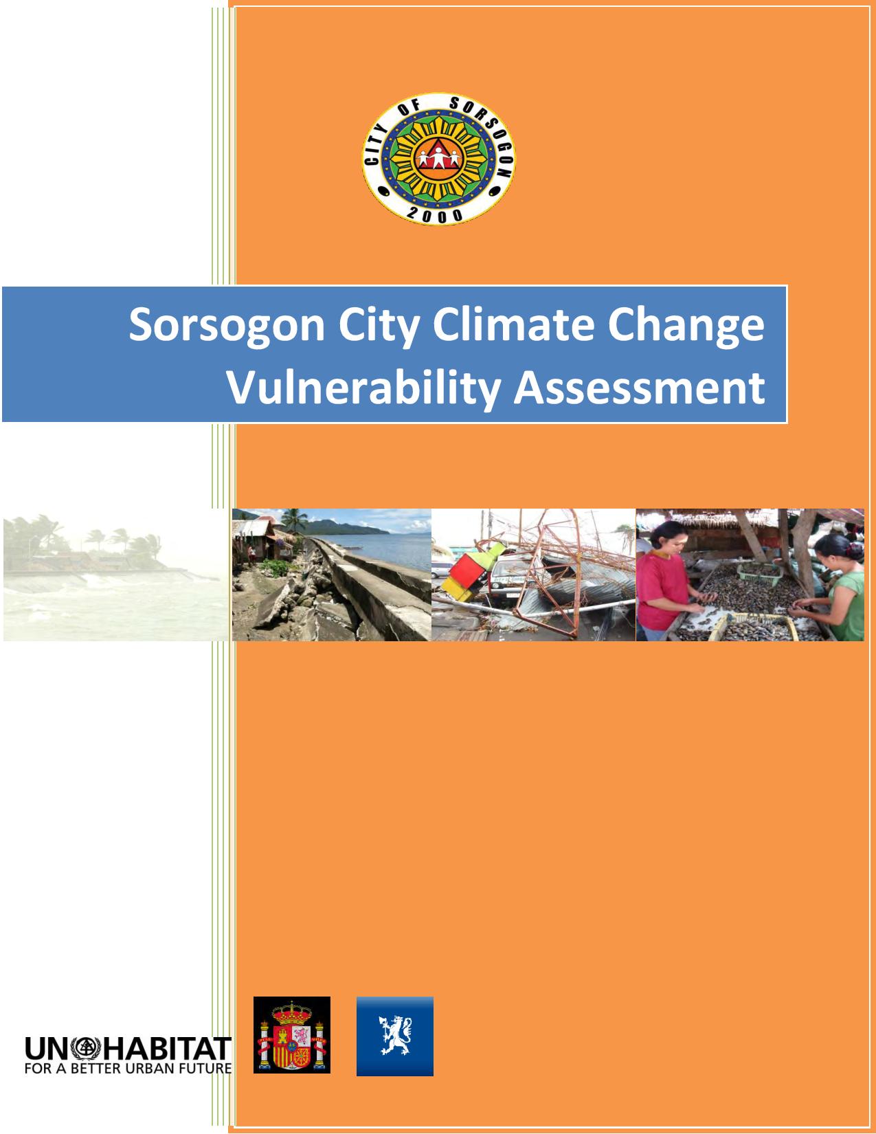 Sorsogon City: Climate Change Vulnerability Assessment – CCCI
