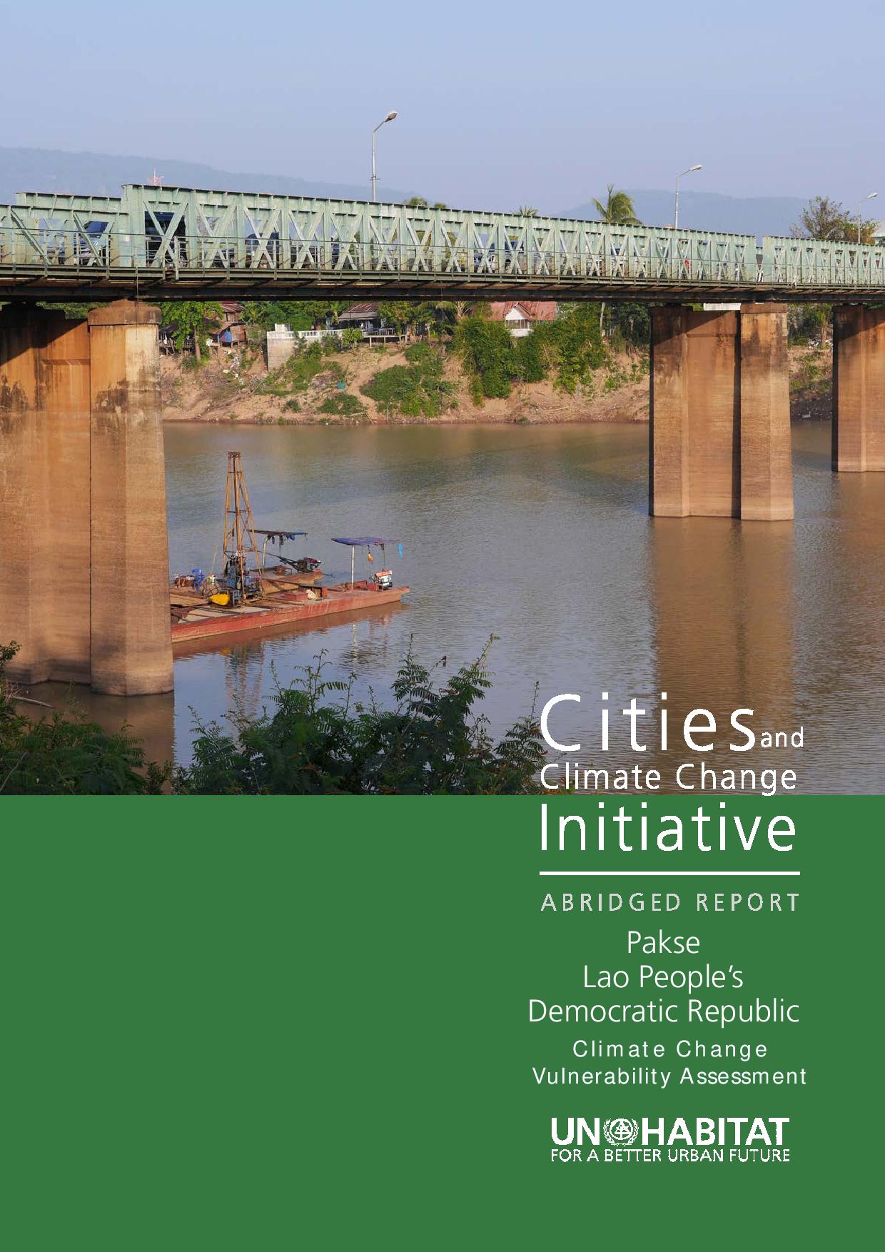 Pakse, Laos People’s Democratic Republic: Climate Change Vulnerability Assessment (Abridged Version 2014) – CCCI