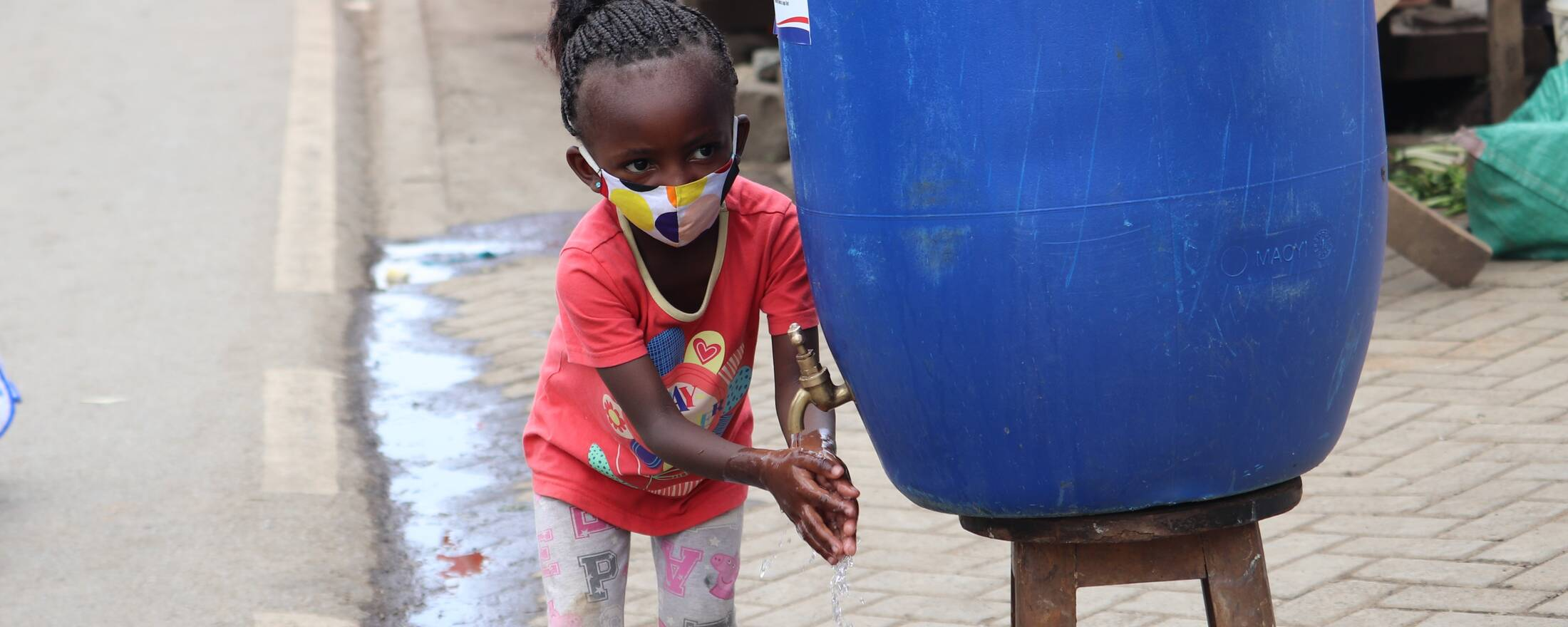 STORY: ケニア：ナイロビのインフォーマル居住区に国連ハビタット支援で手洗い場を設置