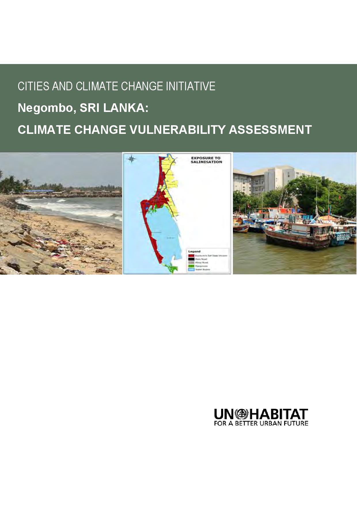 Negombo Municipal Council Vulnerability Assessment (January 2013) – CCCI