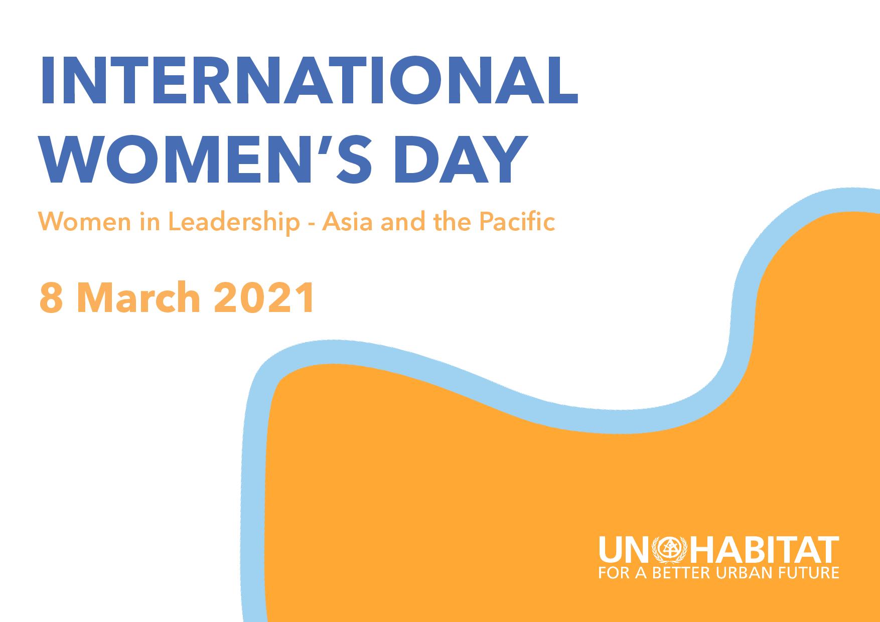 International Women’s Day: Women in Leadership Asia and the Pacific 2021
