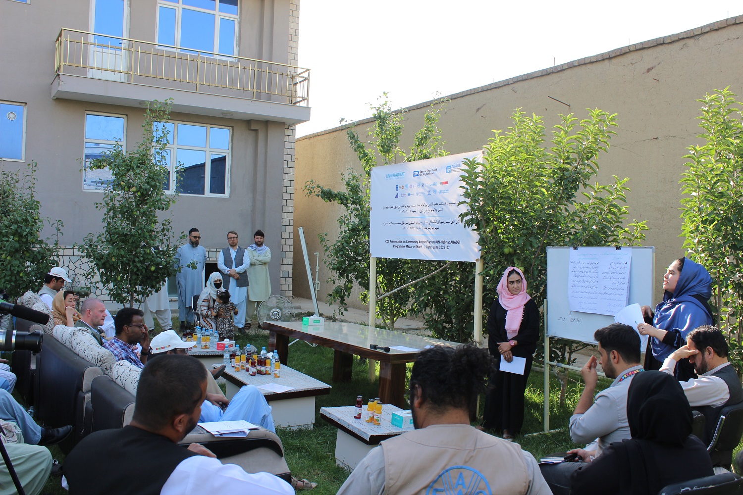 ABADEI Programme Donors Praise UN-Habitat Activities in Mazar-i-Sharif city