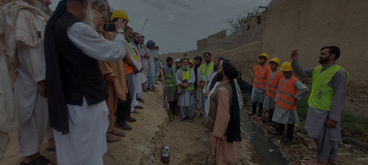 UN-Habitat Starts Three Retaining Wall Projects in Kandahar City, Afghanistan
