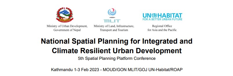 National Spatial Planning for Integrated and Climate Resilient Urban Development – 5th Spatial Planning Platform Conference