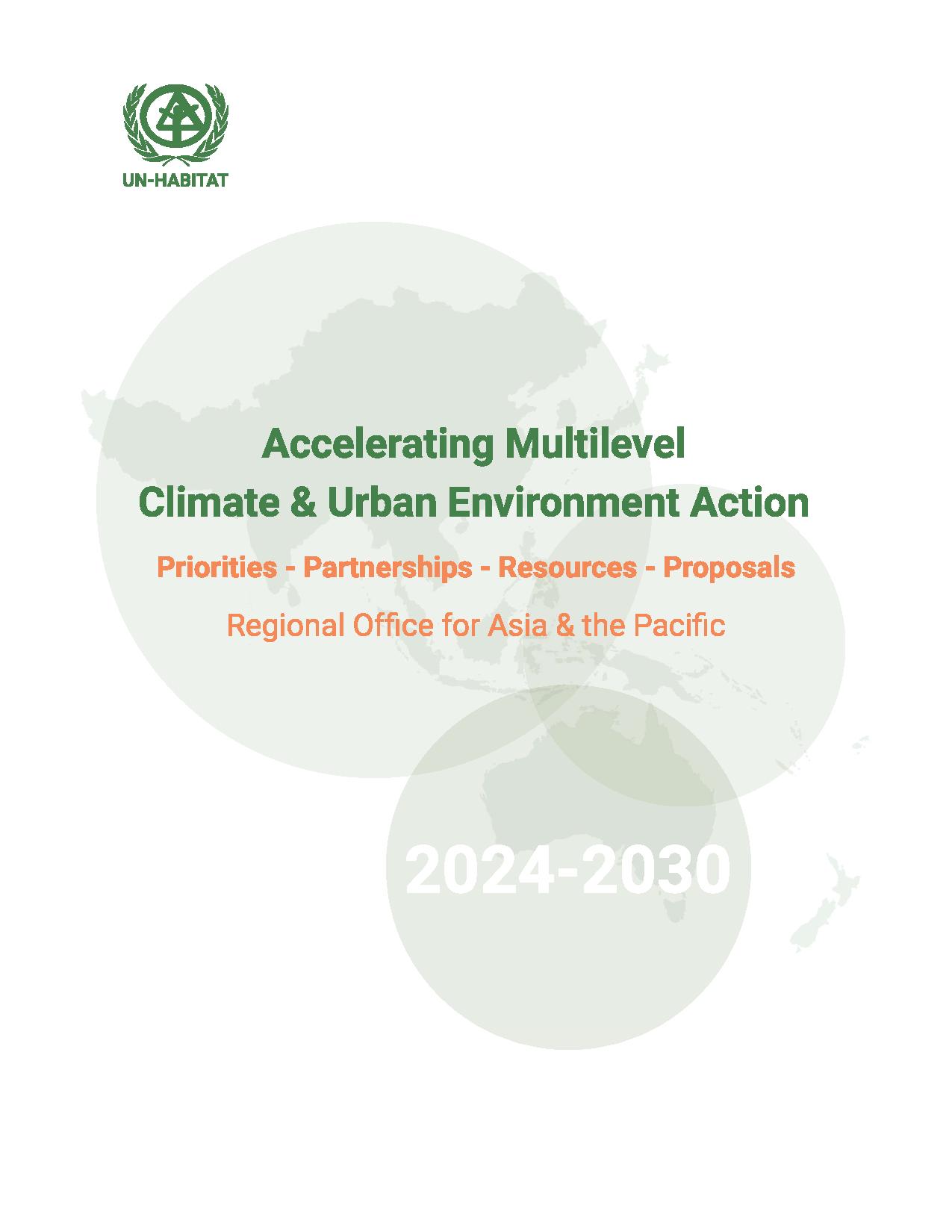 Accelerating Multilevel Climate & Urban Environment Action