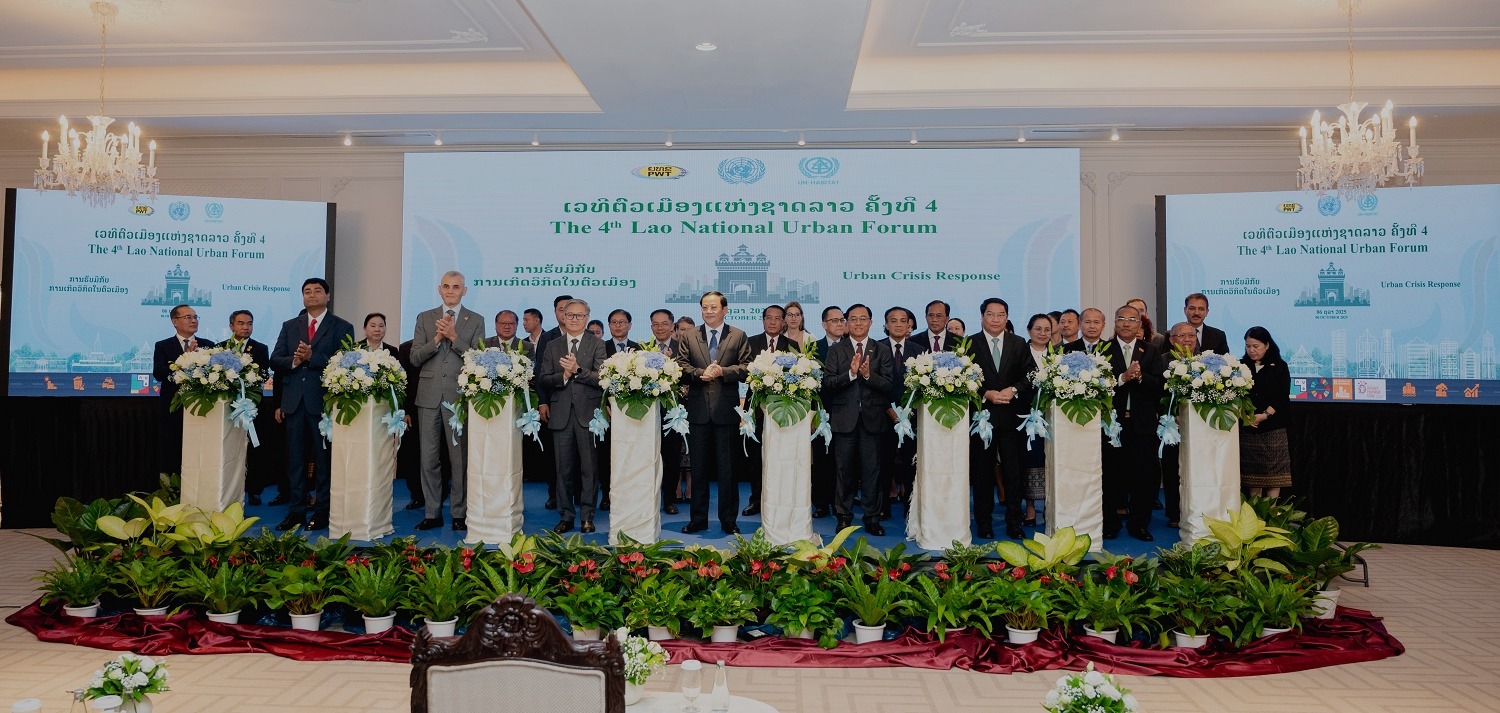Prime Minister of Lao PDR Leads Call for Resilient Cities at the Fourth Lao National Urban Forum