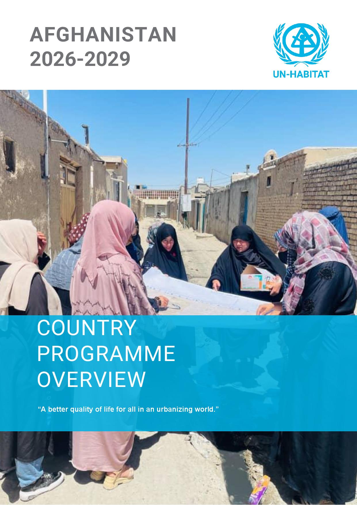 Country Programme Overview: Afghanistan 2026-2029