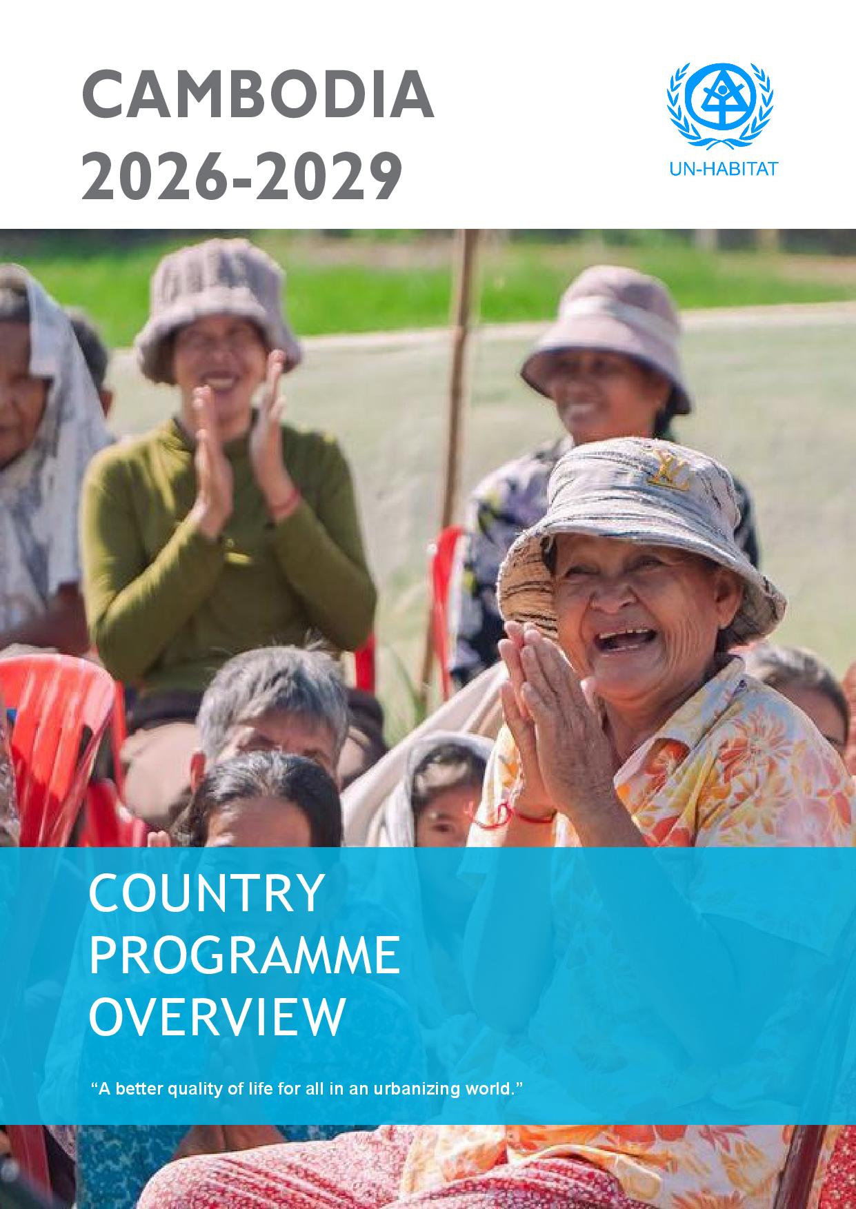 Country Programme Overview: Cambodia 2026-2029