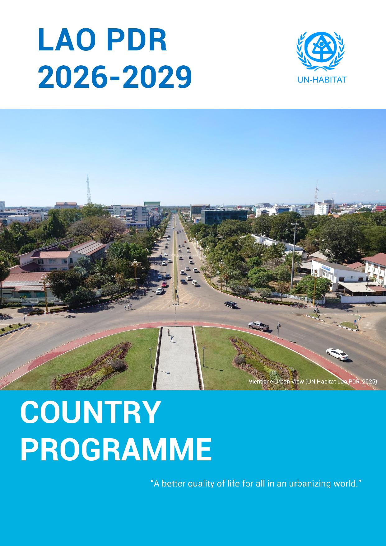 Country Programme Overview: Lao PDR 2026-2029