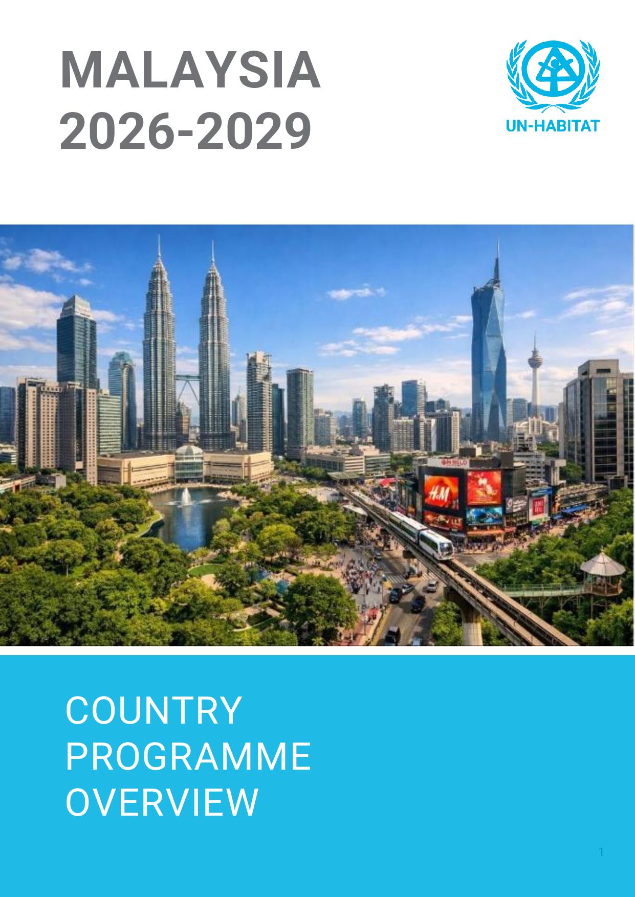 Country Programme Overview: Malaysia 2026-2029